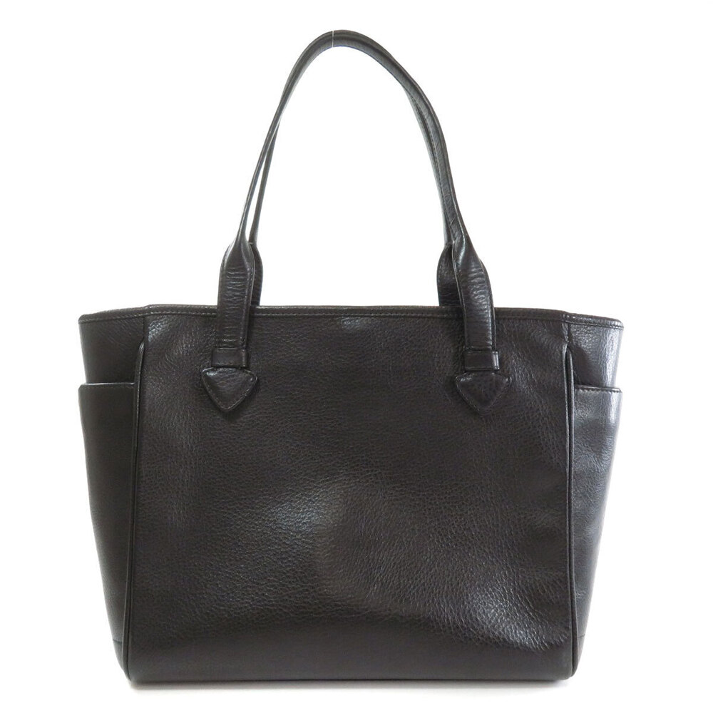 Loewe motif leather bag tote Black